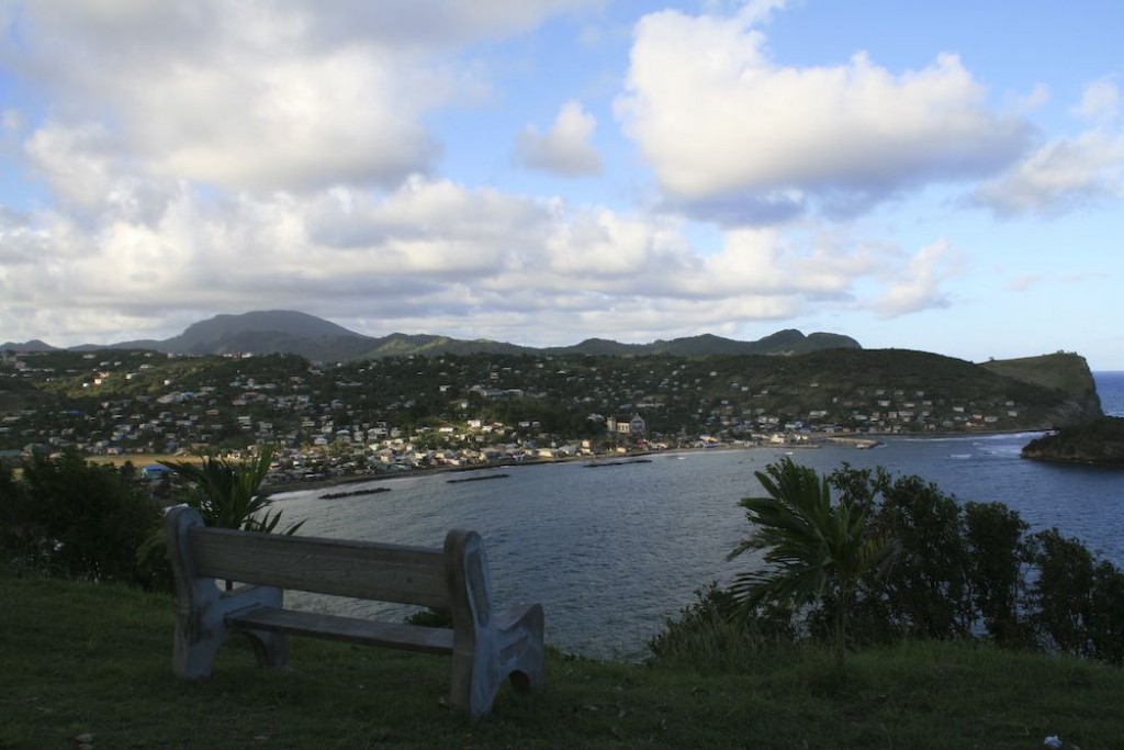 Overlooking Dennery Bay